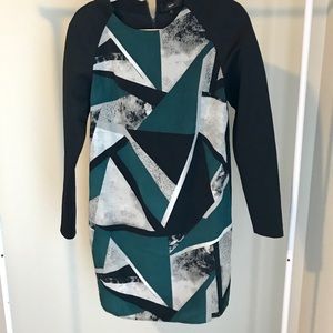 Symmetrical A line Dress